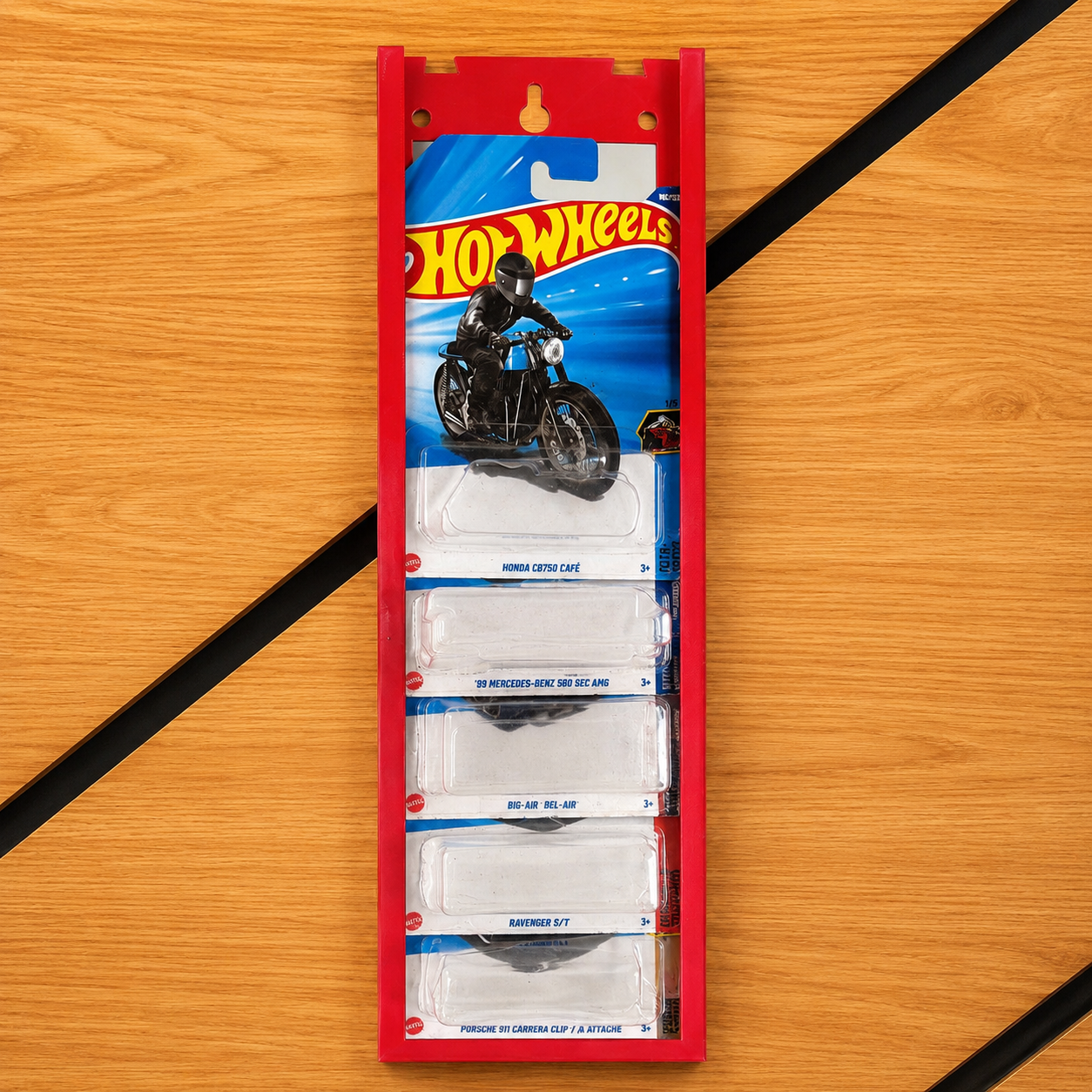 Hotwheels Card Rack