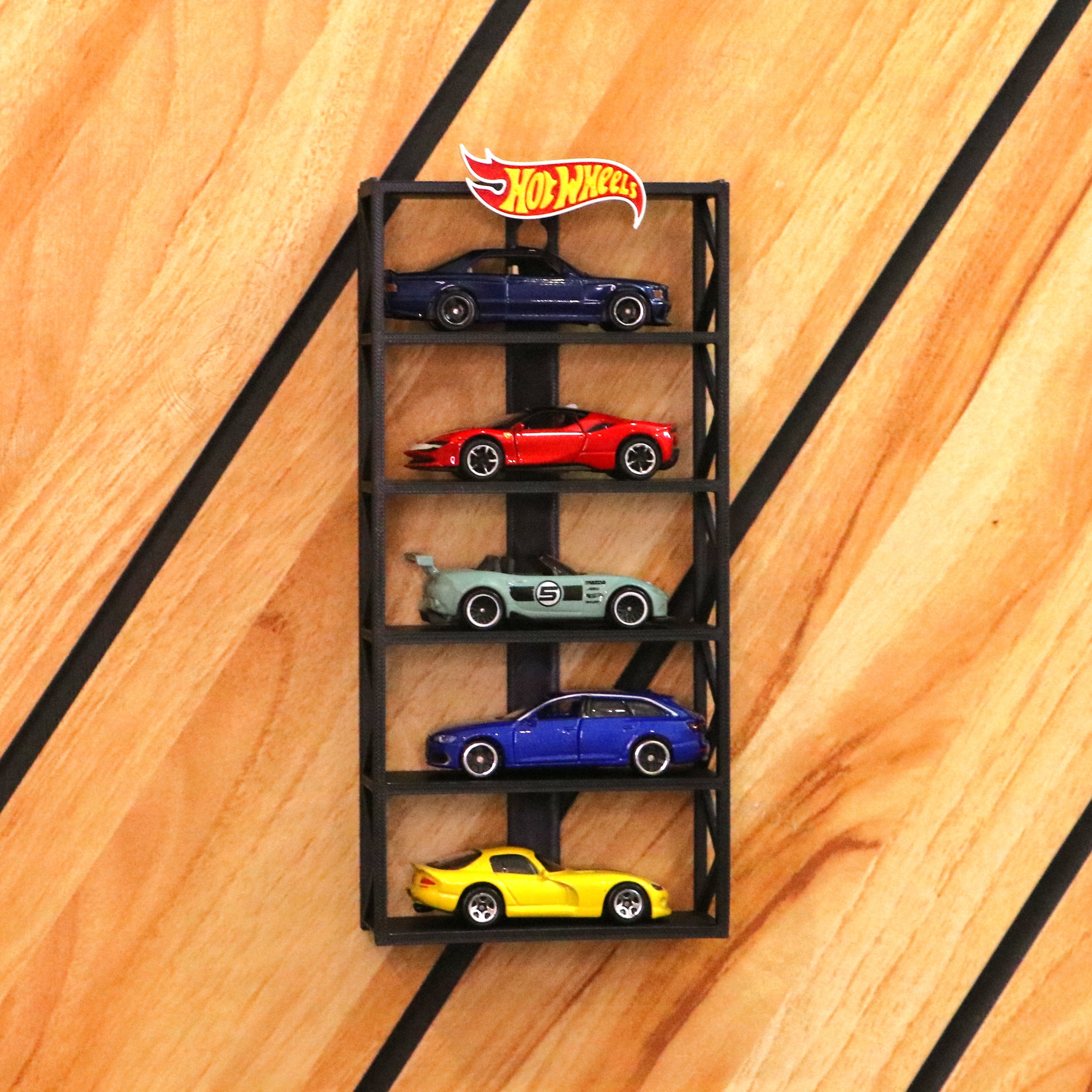 Single rack Hotwheels Stand
