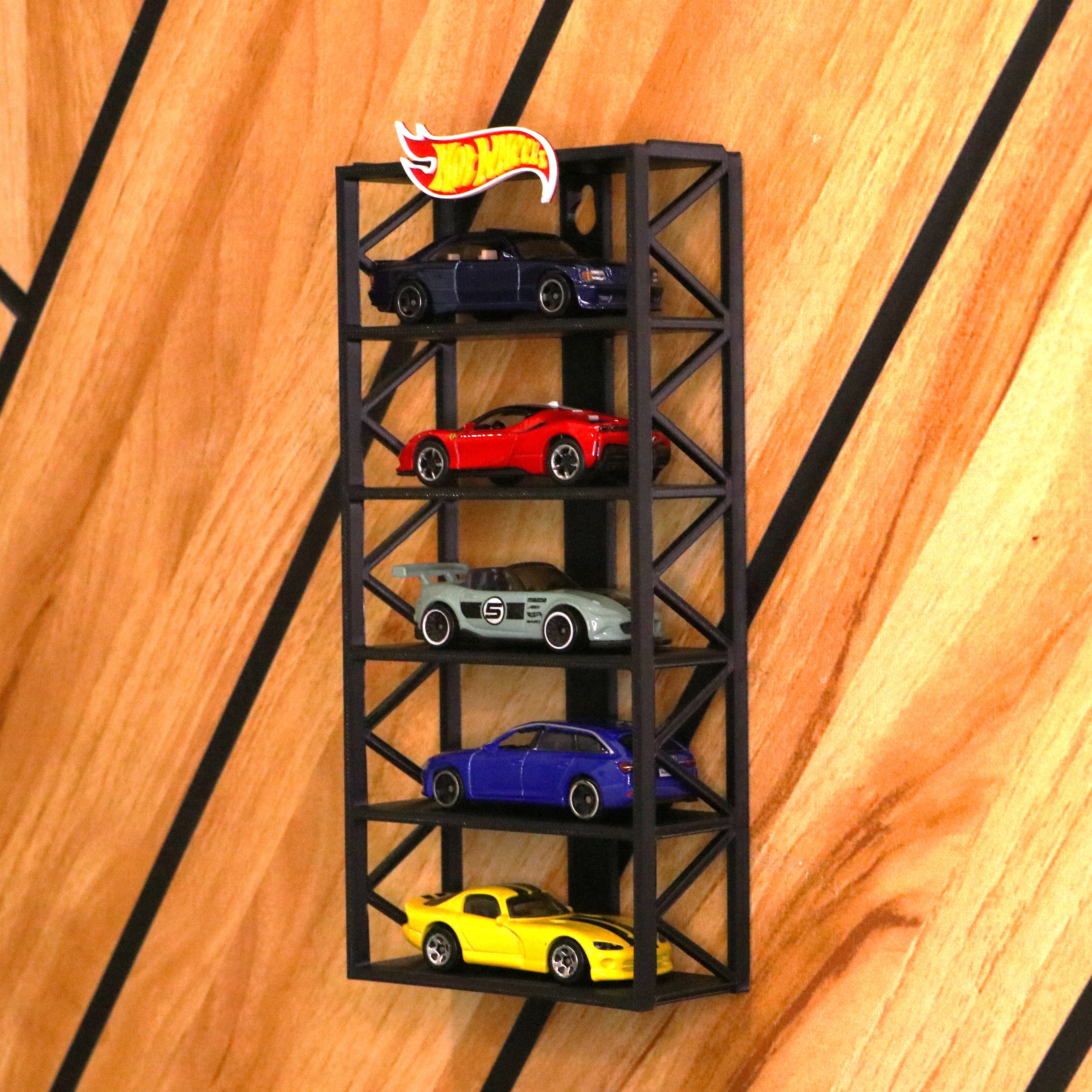 Single rack Hotwheels Stand